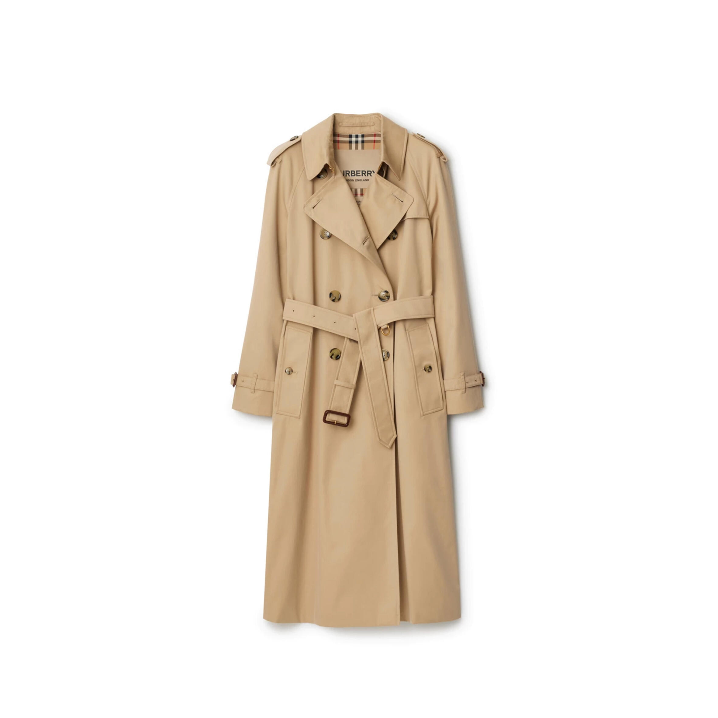 Bv*b*rry long waterloo heritage trench coat 80794201